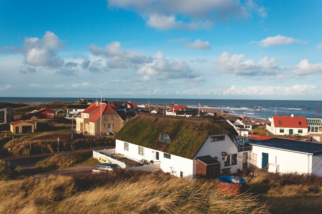 danish village morning