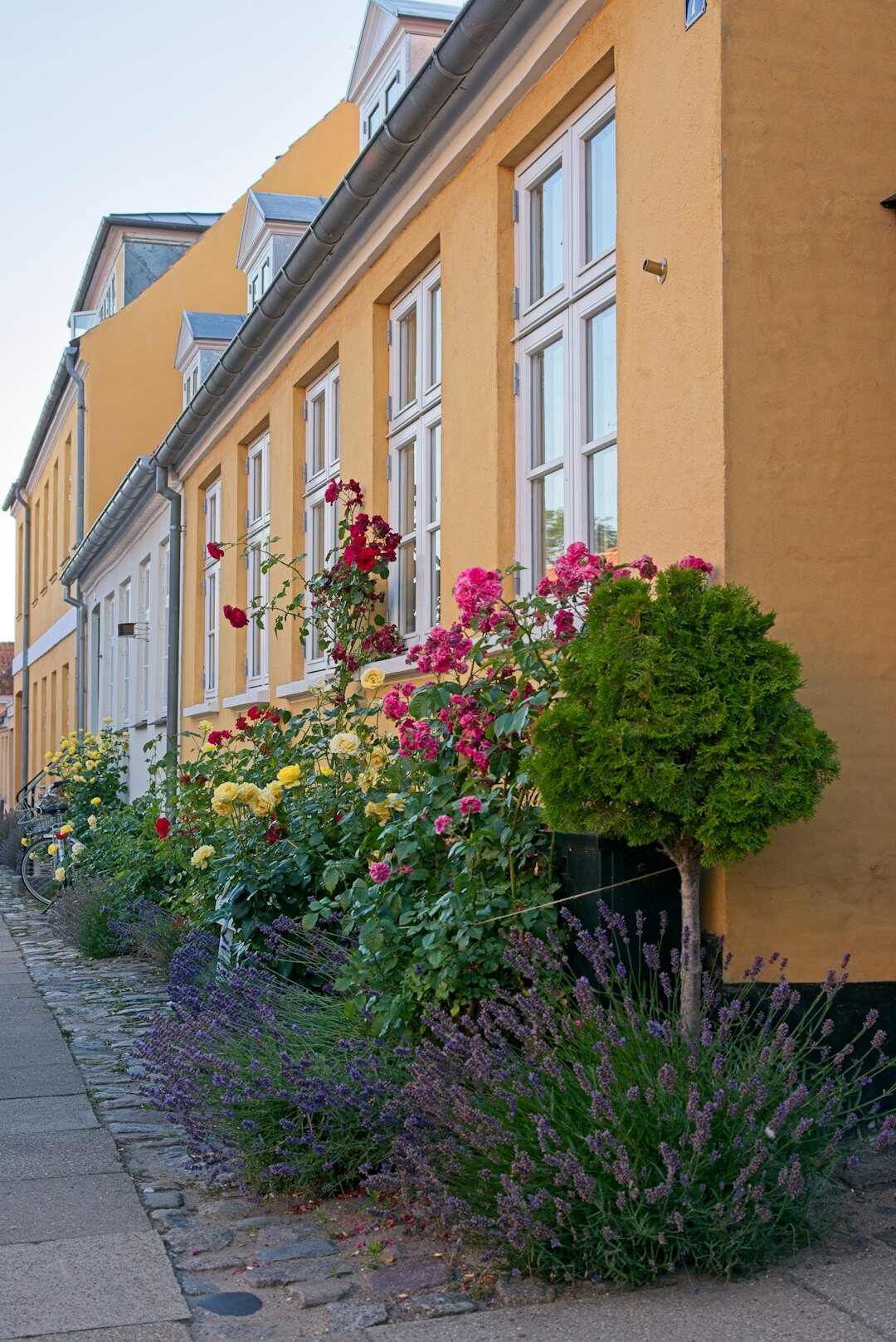 danish village street