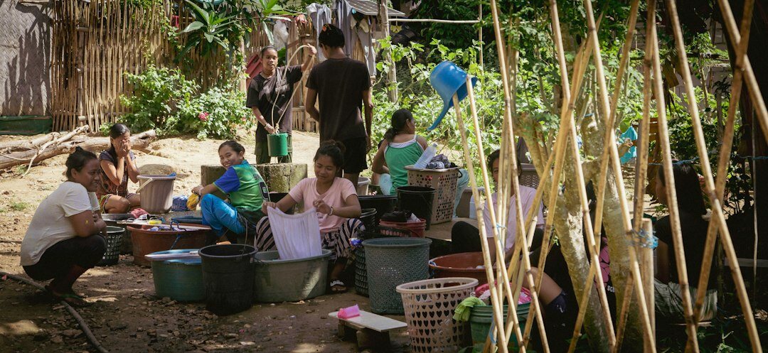 young people community garden