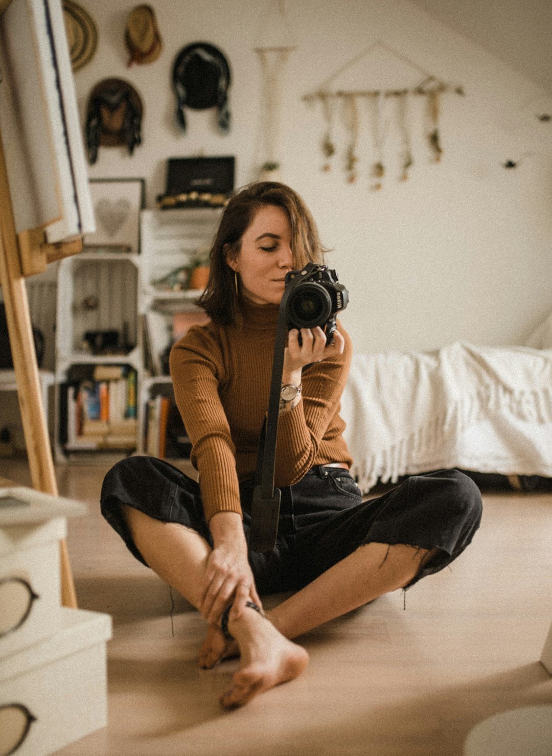 photographer capturing moment